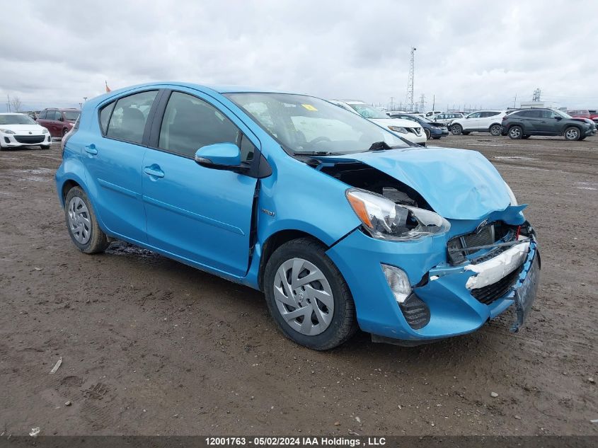 2016 Toyota Prius C VIN: JTDKDTB39G1127890 Lot: 12001763