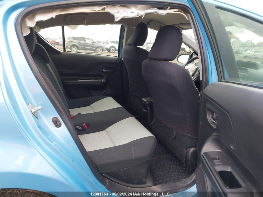 2016 Toyota Prius C VIN: JTDKDTB39G1127890 Lot: 12001763