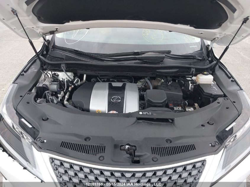 2022 Lexus Rx 350 VIN: 2T2JZMDA3NC324668 Lot: 12001768