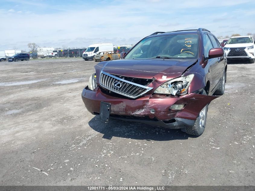 2009 Lexus Rx 350 VIN: JTJHK31U292857449 Lot: 12001771