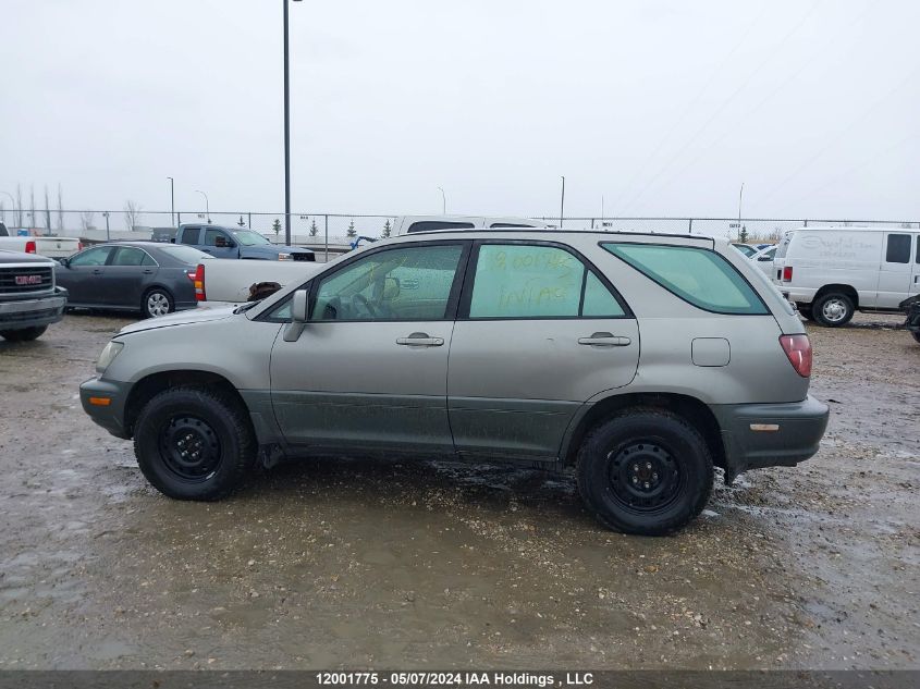 2000 Lexus Rx 300 VIN: JT6HF10U1Y0130575 Lot: 12001775