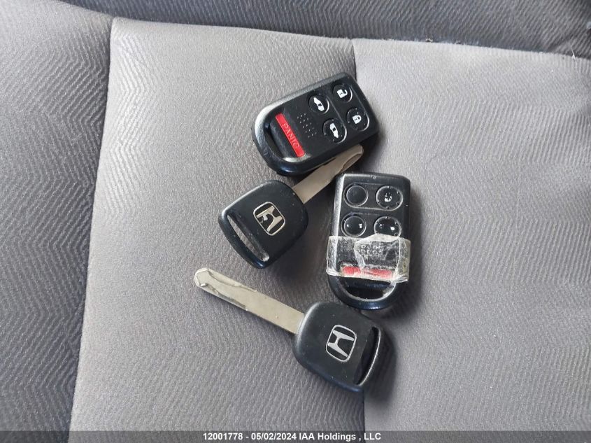 2010 Honda Odyssey VIN: 5FNRL3H58AB503861 Lot: 12001778