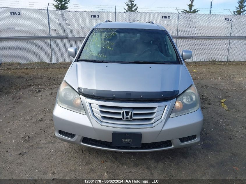 2010 Honda Odyssey VIN: 5FNRL3H58AB503861 Lot: 12001778