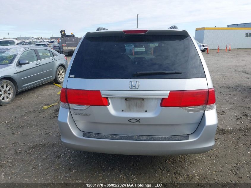 2010 Honda Odyssey VIN: 5FNRL3H58AB503861 Lot: 12001778