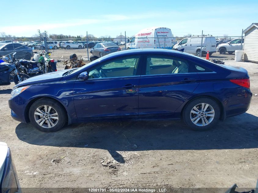 2011 Hyundai Sonata Gls VIN: 5NPEB4AC0BH266107 Lot: 12001791