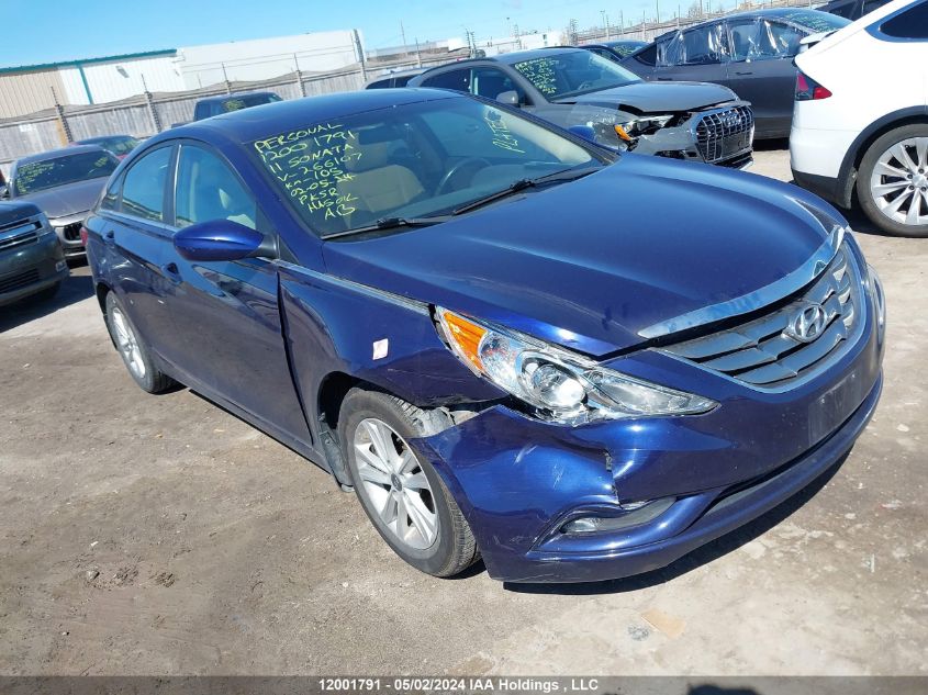 2011 Hyundai Sonata Gls VIN: 5NPEB4AC0BH266107 Lot: 12001791