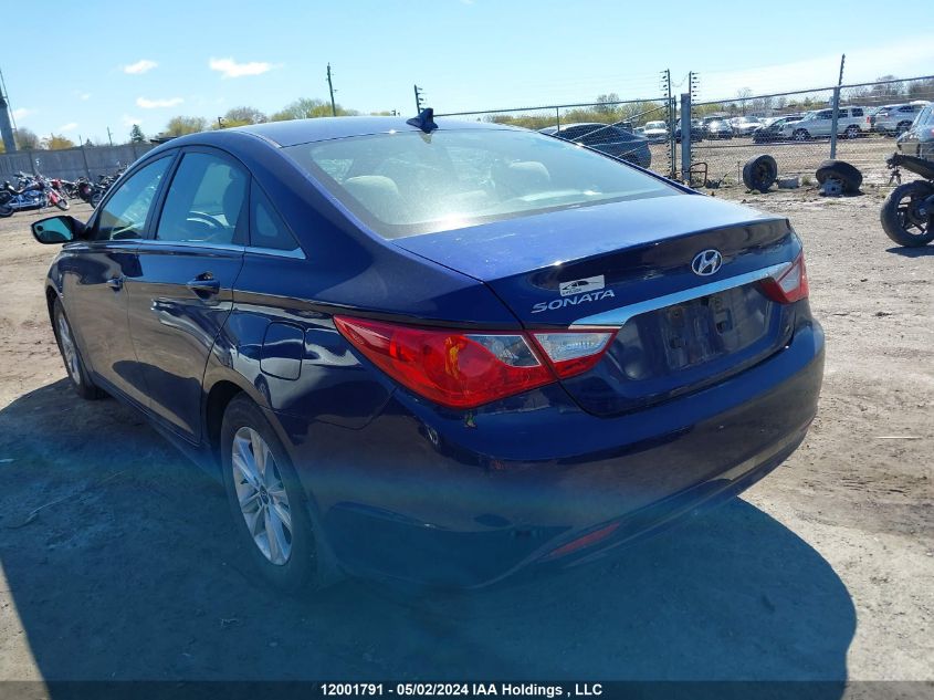 2011 Hyundai Sonata Gls VIN: 5NPEB4AC0BH266107 Lot: 12001791