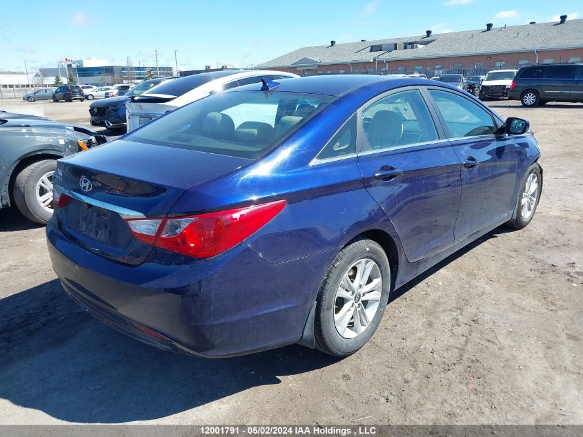 2011 Hyundai Sonata Gls VIN: 5NPEB4AC0BH266107 Lot: 12001791