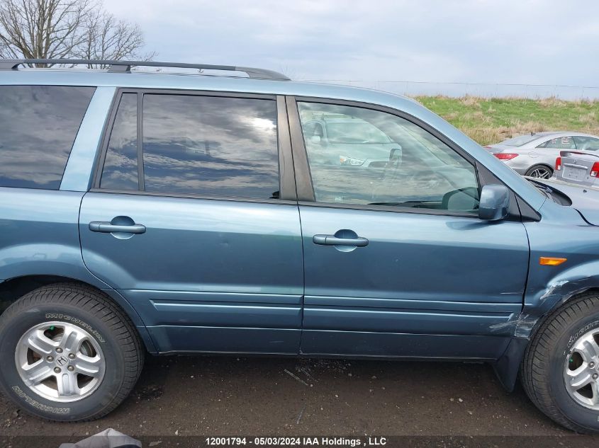 2008 Honda Pilot VIN: 5FNYF18238B012444 Lot: 12001794