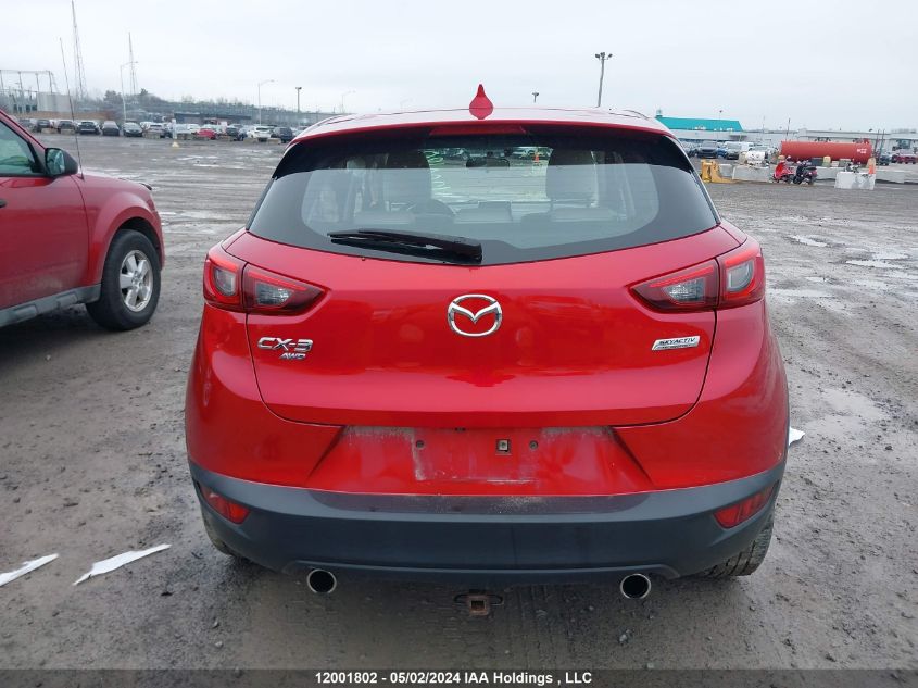 2017 Mazda Cx-3 VIN: JM1DKFD76H0163642 Lot: 12001802