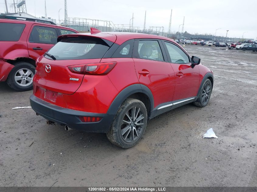 2017 Mazda Cx-3 VIN: JM1DKFD76H0163642 Lot: 12001802