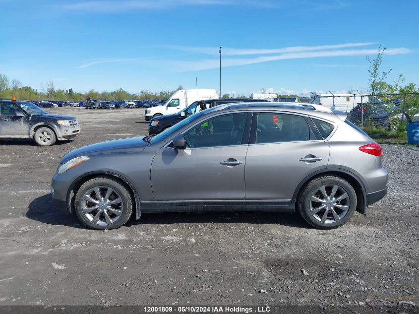 2010 Infiniti Ex35 Journey VIN: JN1AJ0HRXAM750393 Lot: 12001809