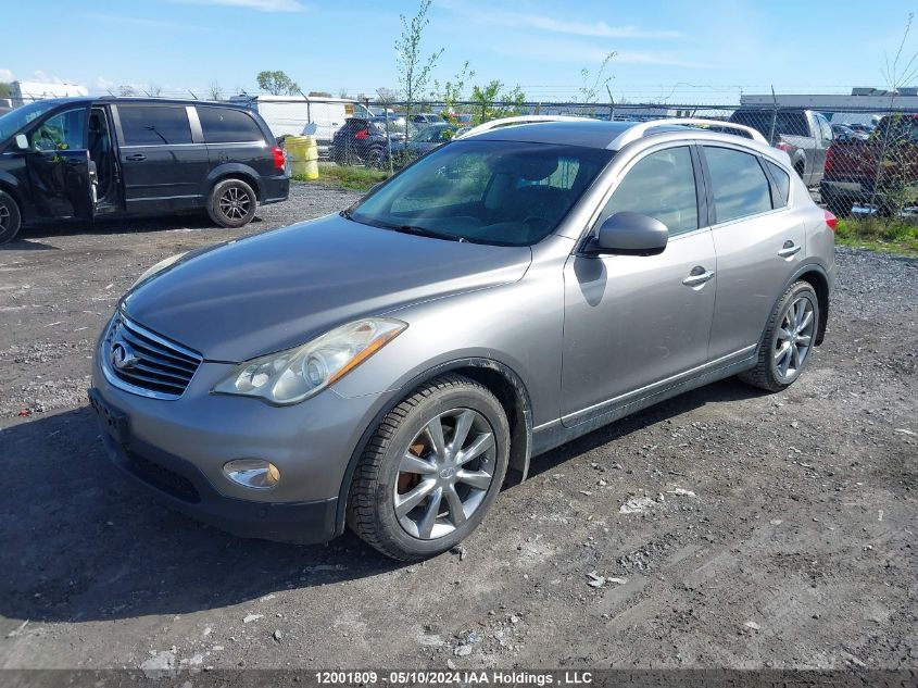 2010 Infiniti Ex35 Journey VIN: JN1AJ0HRXAM750393 Lot: 12001809