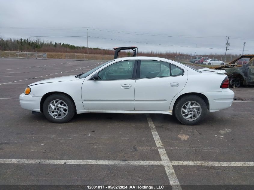 2005 Pontiac Grand Am Se VIN: 1G2NE52E55M243210 Lot: 12001817