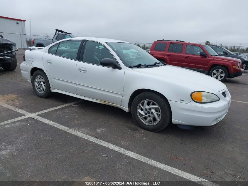 2005 Pontiac Grand Am Se VIN: 1G2NE52E55M243210 Lot: 12001817