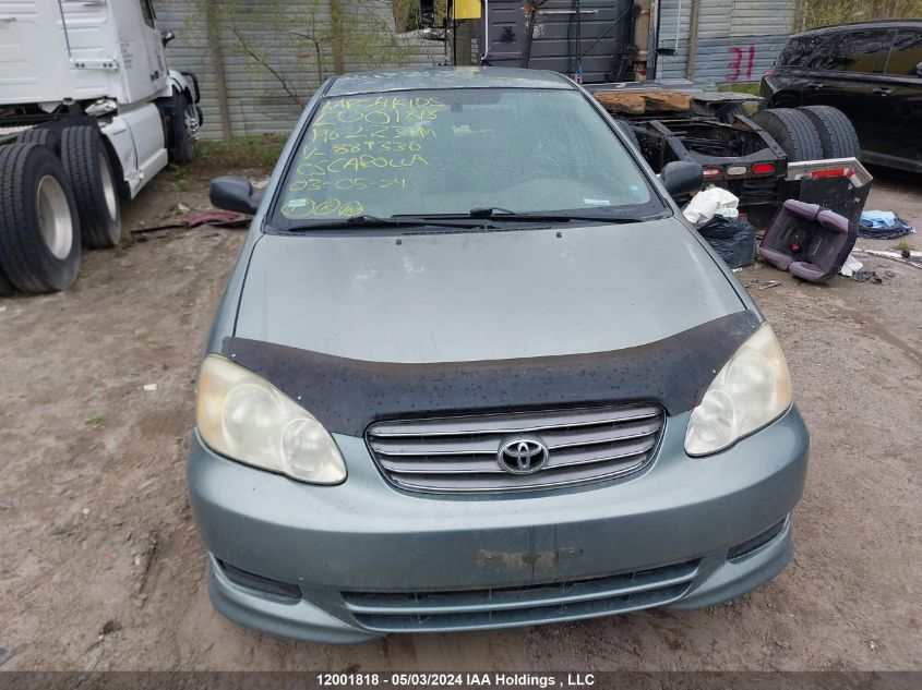 2005 Toyota Corolla Ce VIN: 2T1BR32E75C889336 Lot: 12001818