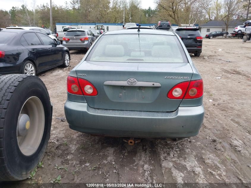 2005 Toyota Corolla Ce VIN: 2T1BR32E75C889336 Lot: 12001818