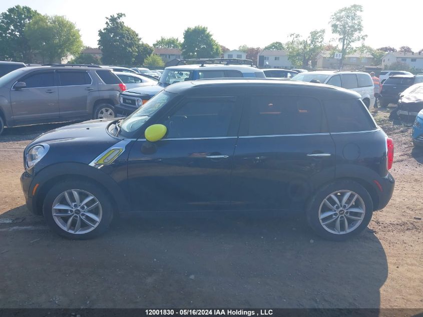 2012 Mini Cooper VIN: WMWZB3C5XCWM05985 Lot: 12001830