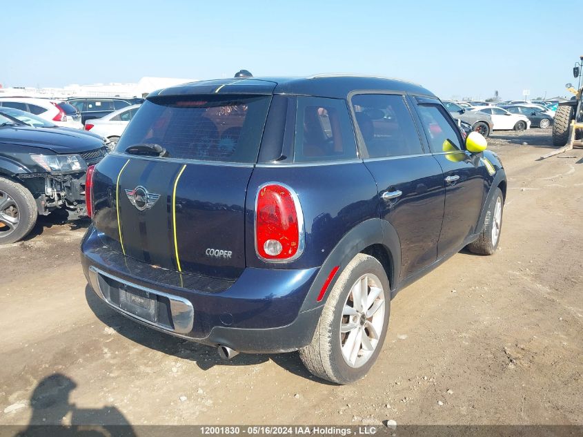 2012 Mini Cooper VIN: WMWZB3C5XCWM05985 Lot: 12001830