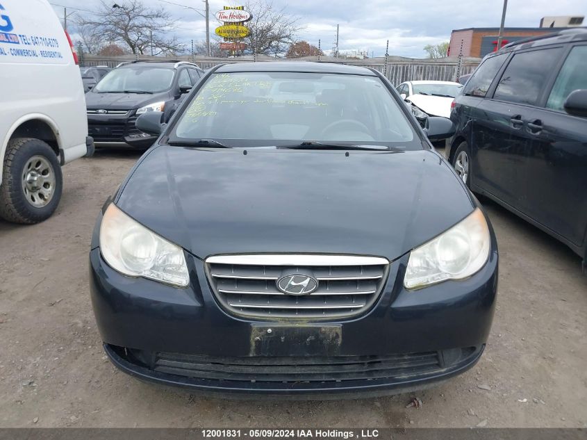 2009 Hyundai Elantra VIN: KMHDU45D49U714675 Lot: 12001831