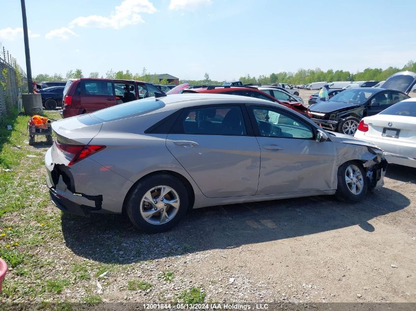 2023 Hyundai Elantra Essential Ivt With Hyundai Smartsense Package VIN: KMHLM4AG5PU424938 Lot: 12001844