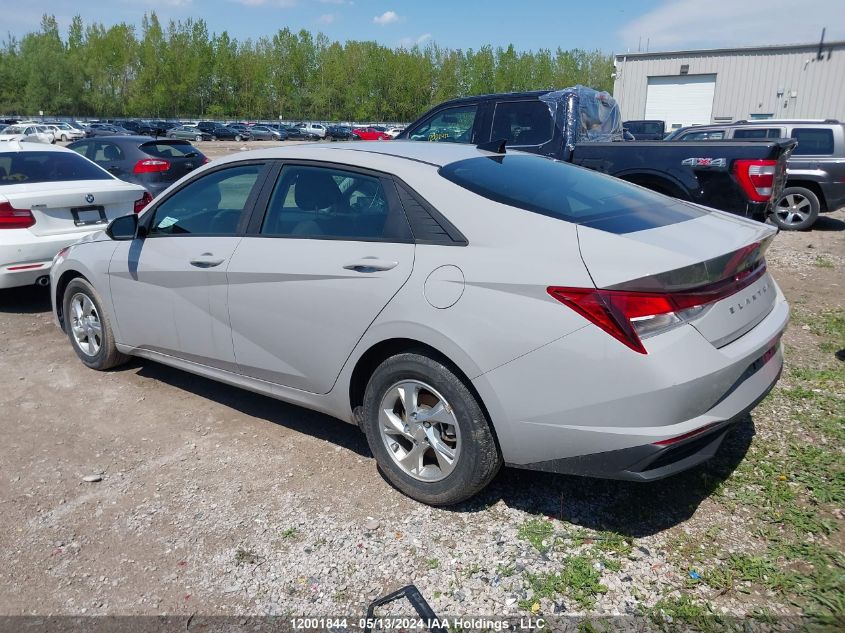 2023 Hyundai Elantra Essential Ivt With Hyundai Smartsense Package VIN: KMHLM4AG5PU424938 Lot: 12001844