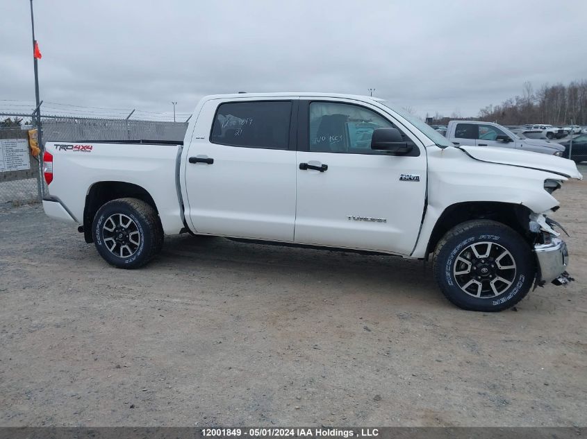 2021 Toyota Tundra Crewmax Sr5/Crewmax Trd Pro VIN: 5TFDY5F16MX997025 Lot: 12001849