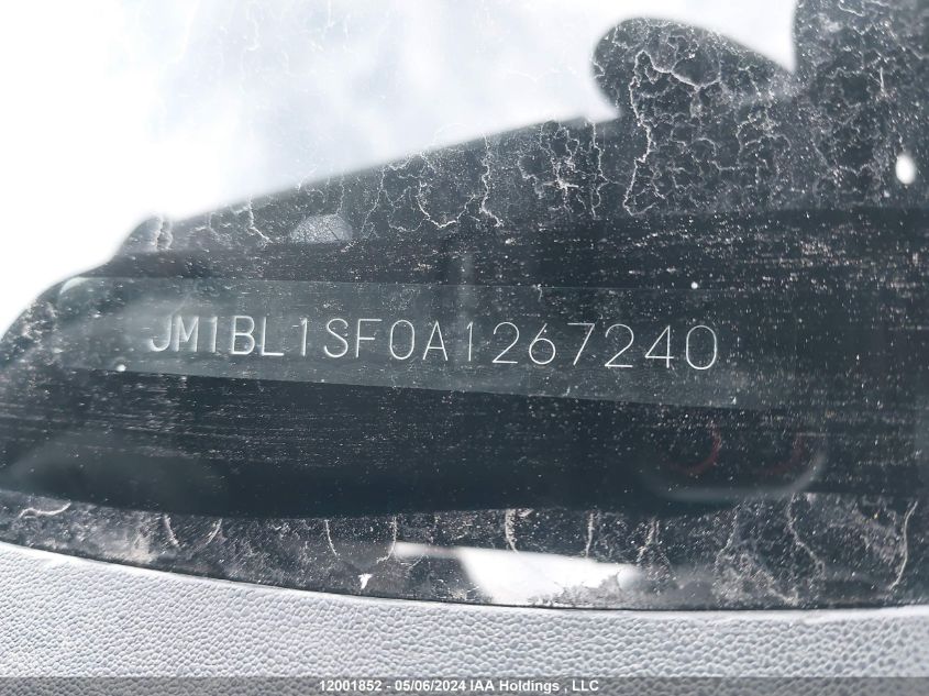 2010 Mazda Mazda3 VIN: JM1BL1SF0A1267240 Lot: 12001852