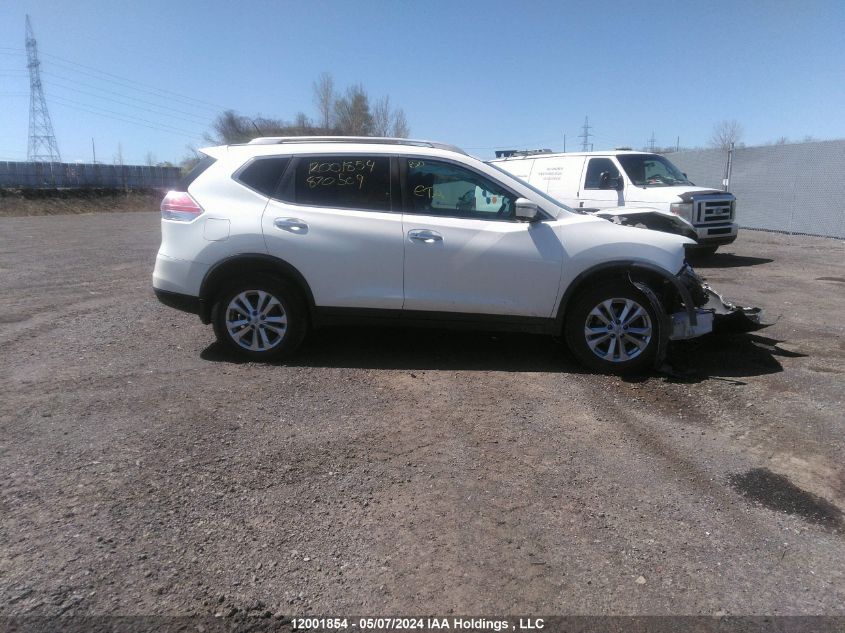 2016 Nissan Rogue VIN: 5N1AT2MV0GC870509 Lot: 12001854