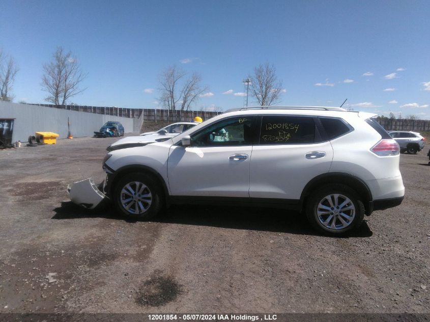 2016 Nissan Rogue VIN: 5N1AT2MV0GC870509 Lot: 12001854