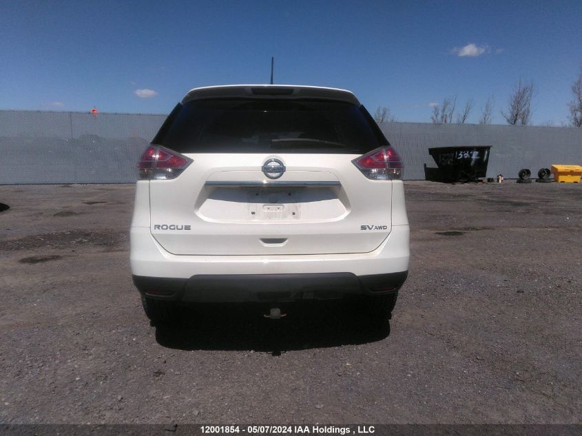 2016 Nissan Rogue VIN: 5N1AT2MV0GC870509 Lot: 12001854