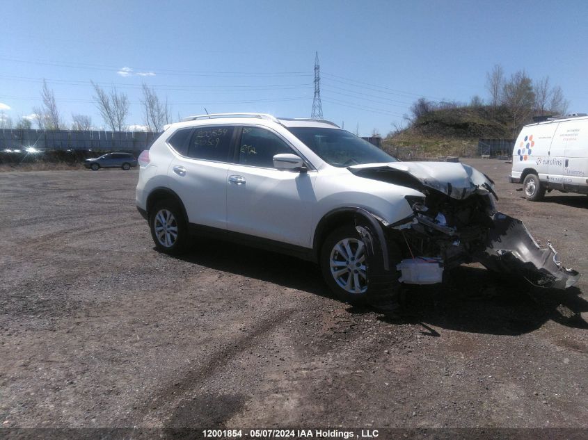 2016 Nissan Rogue VIN: 5N1AT2MV0GC870509 Lot: 12001854