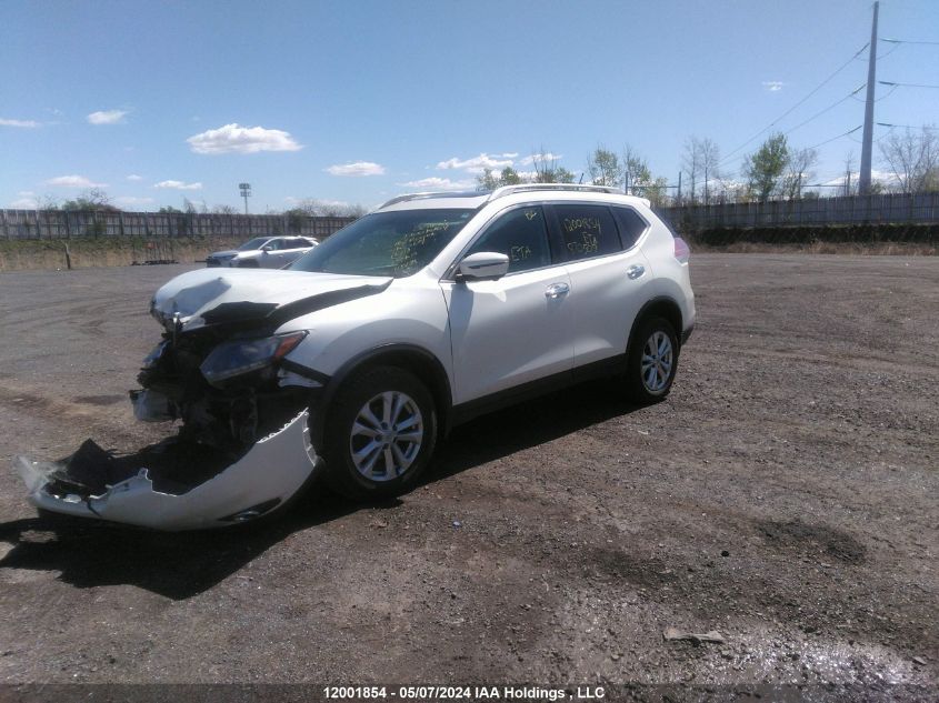 2016 Nissan Rogue VIN: 5N1AT2MV0GC870509 Lot: 12001854