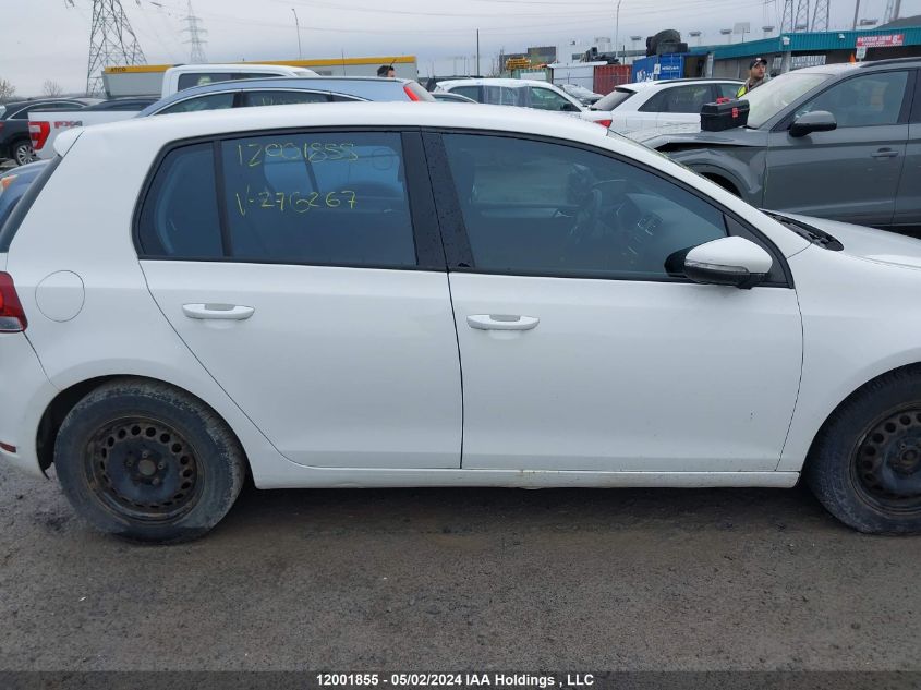 2011 Volkswagen Golf VIN: WVWDA7AJ5BW276267 Lot: 12001855