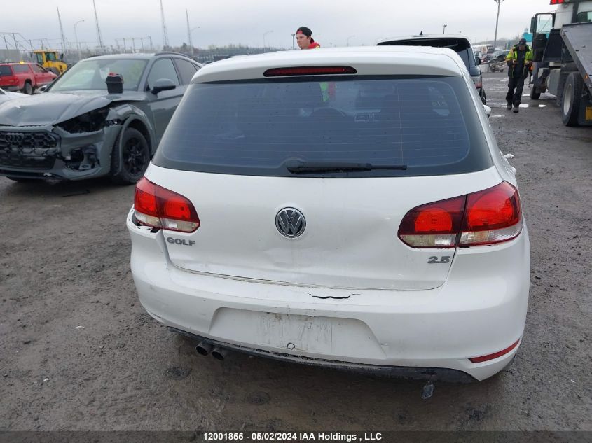 2011 Volkswagen Golf VIN: WVWDA7AJ5BW276267 Lot: 12001855