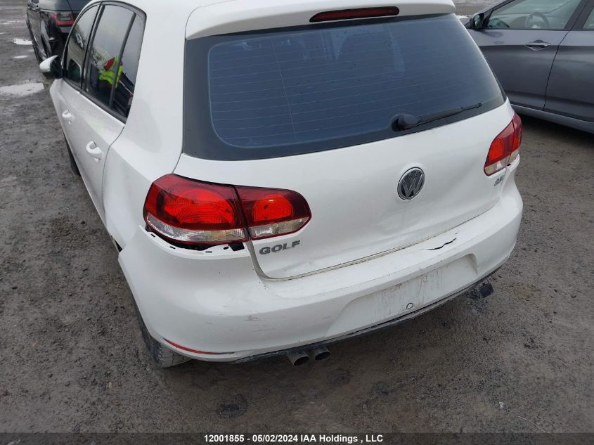 2011 Volkswagen Golf VIN: WVWDA7AJ5BW276267 Lot: 12001855