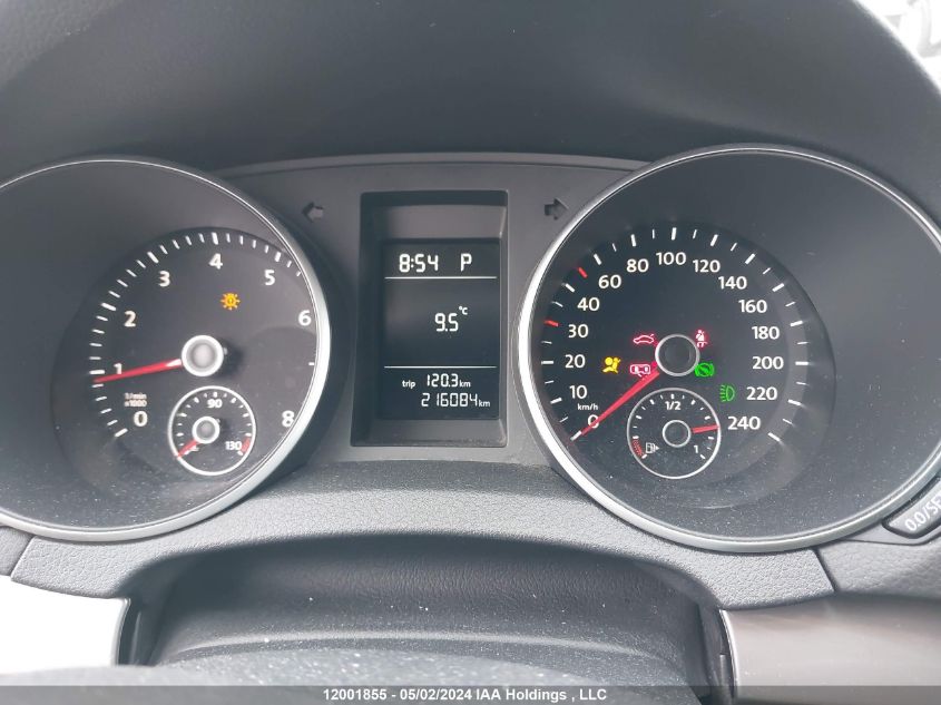 2011 Volkswagen Golf VIN: WVWDA7AJ5BW276267 Lot: 12001855