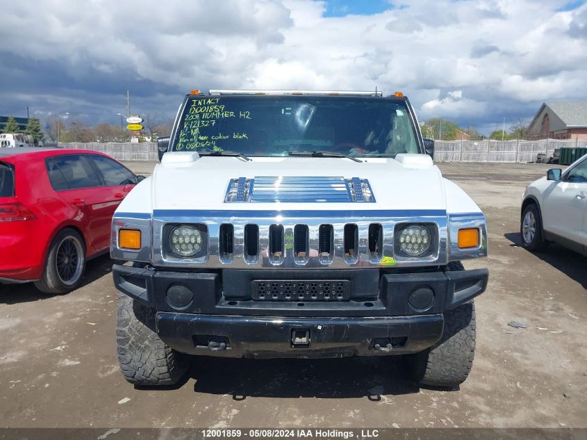 2004 Hummer H2 VIN: 5GRGN23UX4H121327 Lot: 12001859
