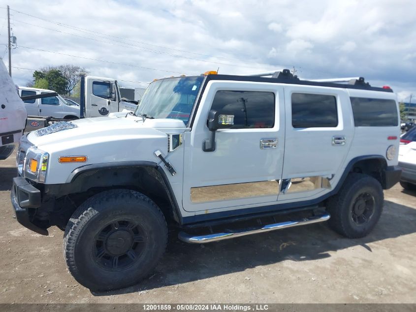 2004 Hummer H2 VIN: 5GRGN23UX4H121327 Lot: 12001859