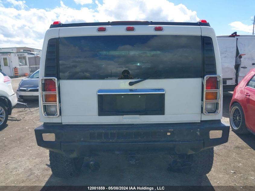2004 Hummer H2 VIN: 5GRGN23UX4H121327 Lot: 12001859