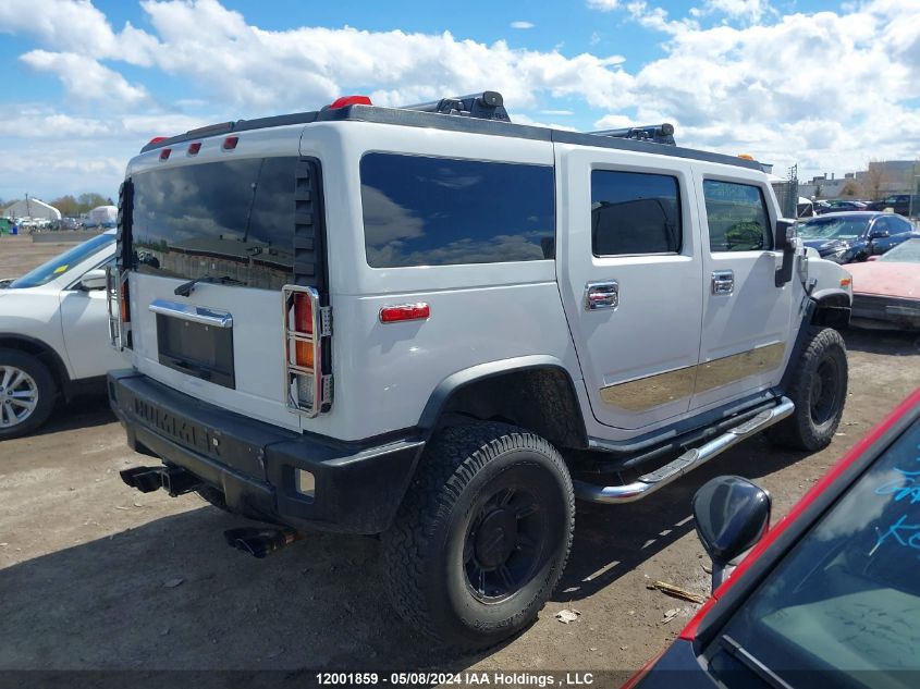 2004 Hummer H2 VIN: 5GRGN23UX4H121327 Lot: 12001859