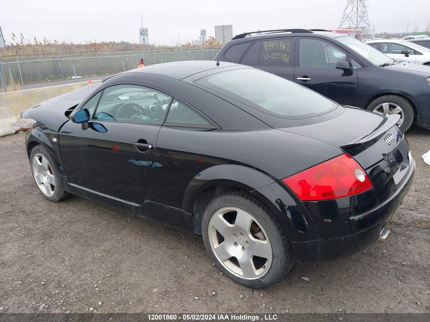 2001 Audi Tt VIN: TRUWT28N311002954 Lot: 12001860
