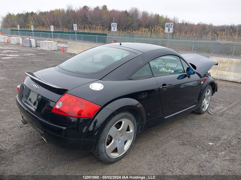 2001 Audi Tt VIN: TRUWT28N311002954 Lot: 12001860