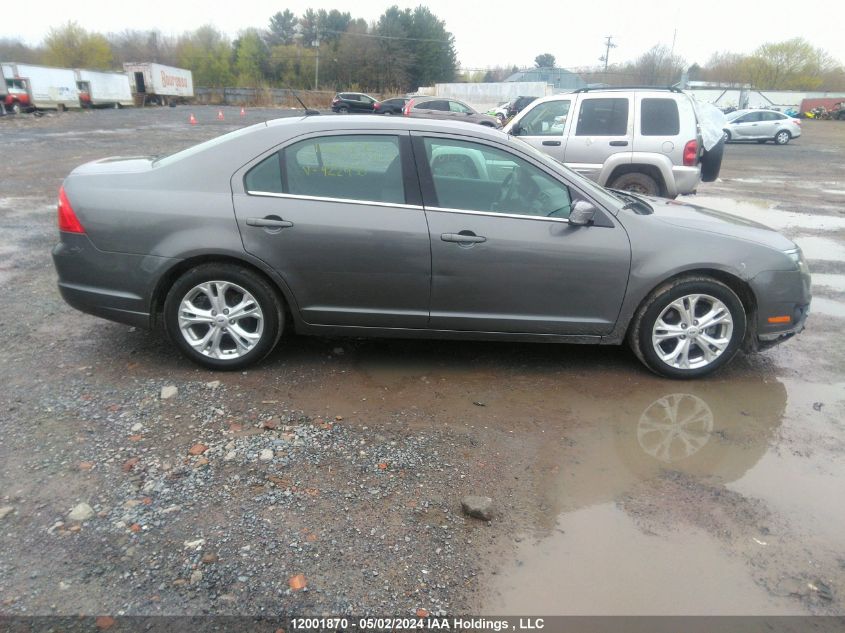 2012 Ford Fusion Se VIN: 3FAHP0HA8CR422930 Lot: 12001870