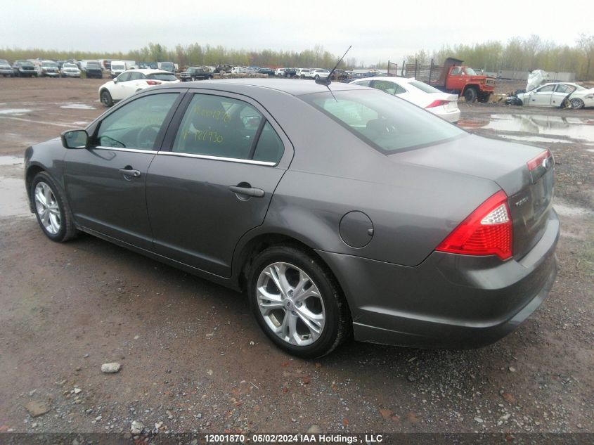 2012 Ford Fusion Se VIN: 3FAHP0HA8CR422930 Lot: 12001870