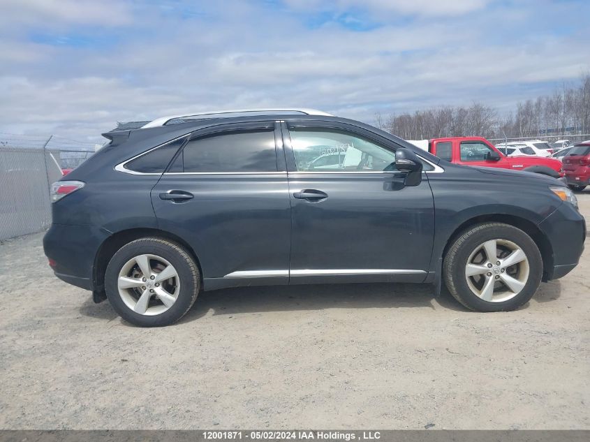 2010 Lexus Rx 350 VIN: 2T2BK1BA6AC022439 Lot: 12001871