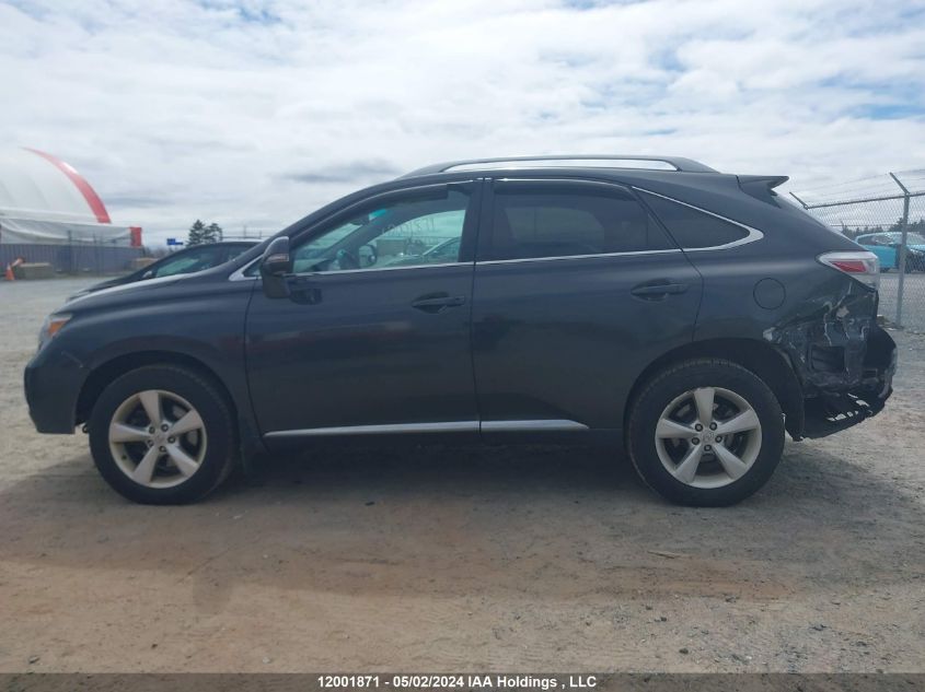 2010 Lexus Rx 350 VIN: 2T2BK1BA6AC022439 Lot: 12001871