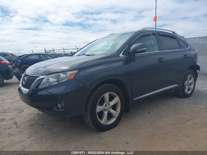 2010 Lexus Rx 350 VIN: 2T2BK1BA6AC022439 Lot: 12001871