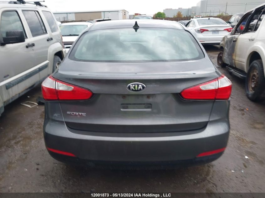 2014 Kia Forte Lx VIN: KNAFK4A6XE5128848 Lot: 12001873