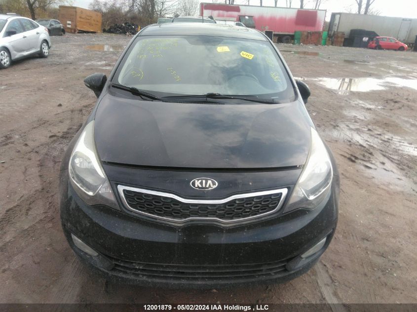 2013 Kia Rio Ex/Sx VIN: KNADN4A38D6268460 Lot: 12001879